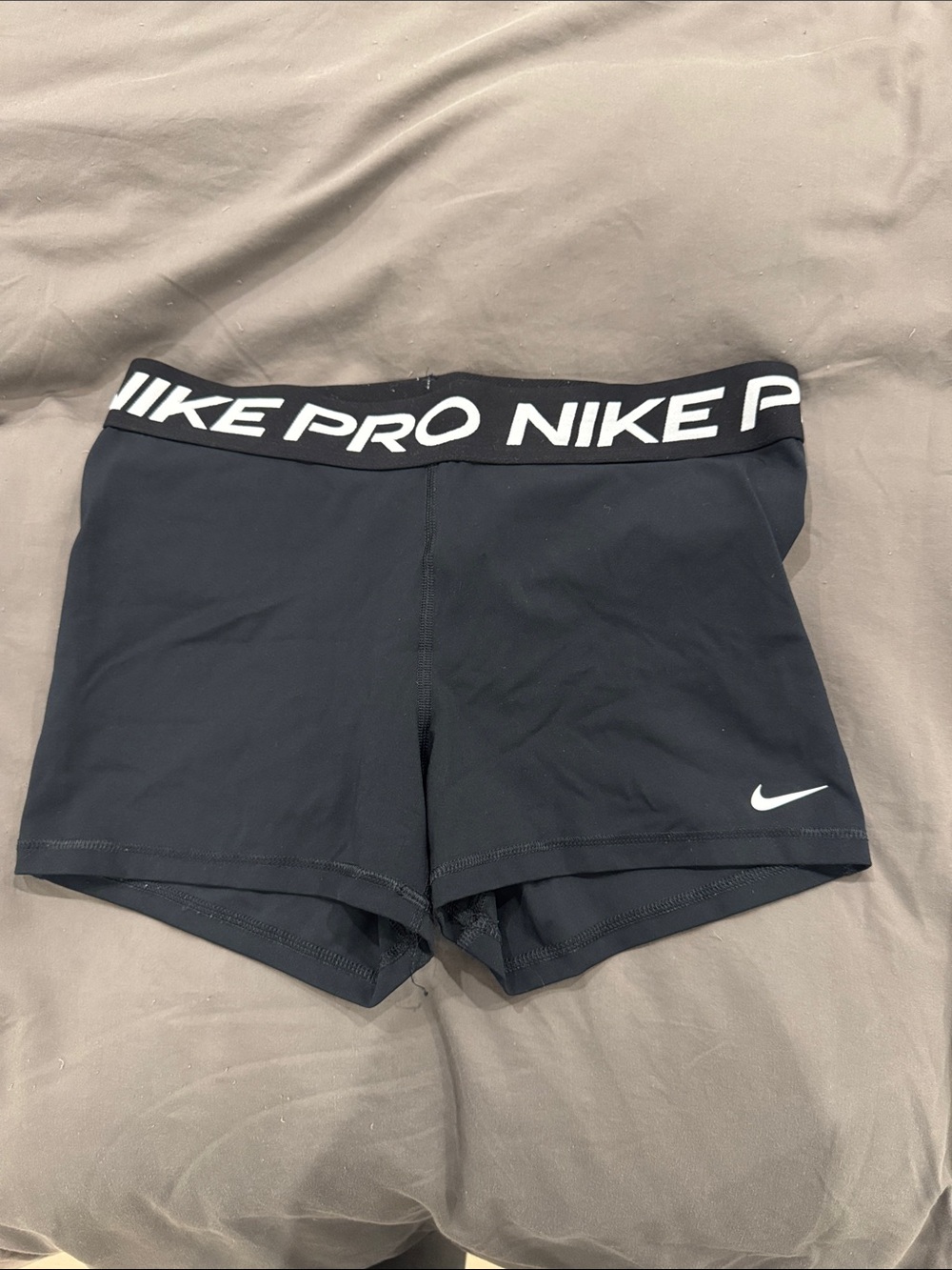 Nike Black Pro Stretch Athletic Women's Shorts